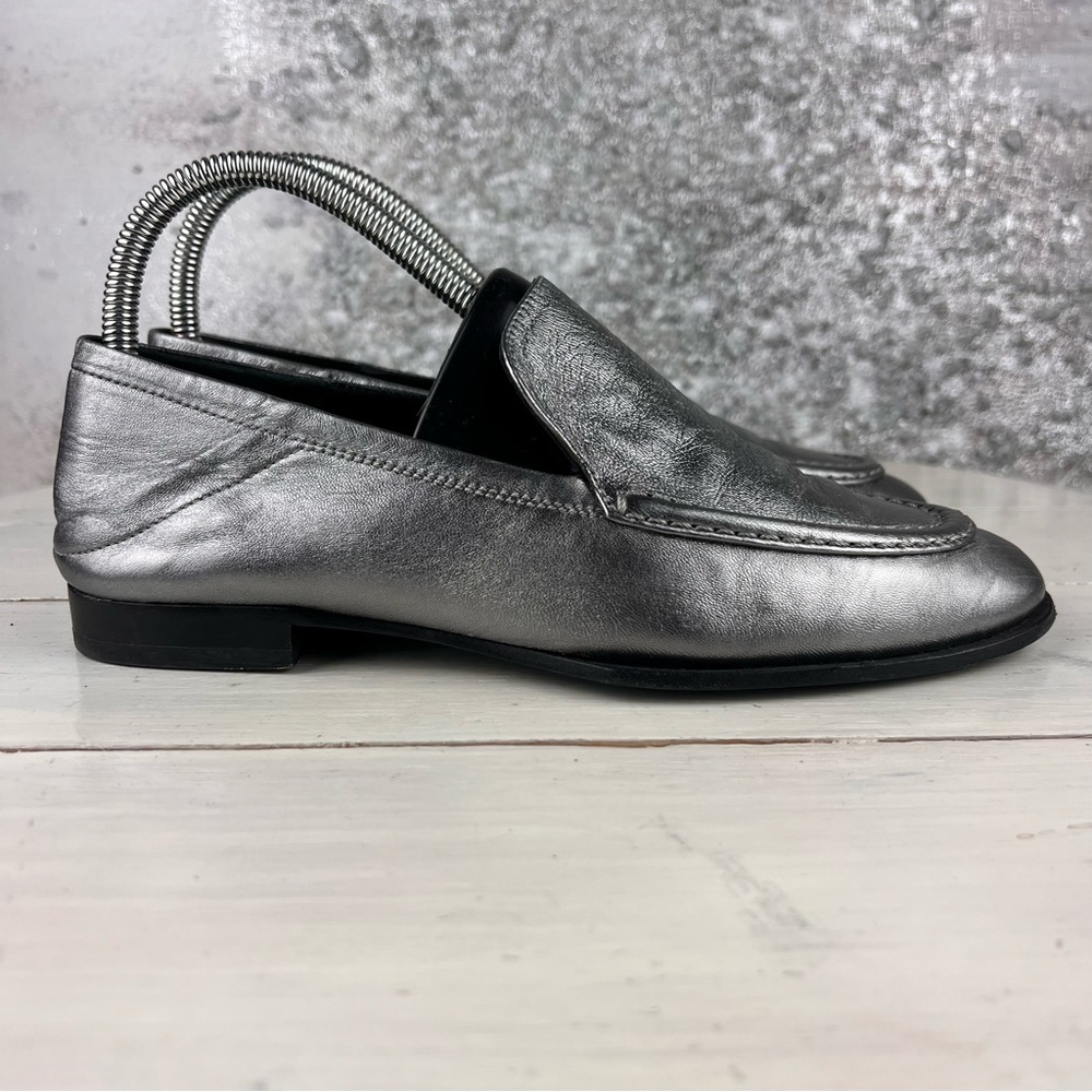 505tst Rag And Bone Alix Silver Slip On 2 Way Loa… - image 1